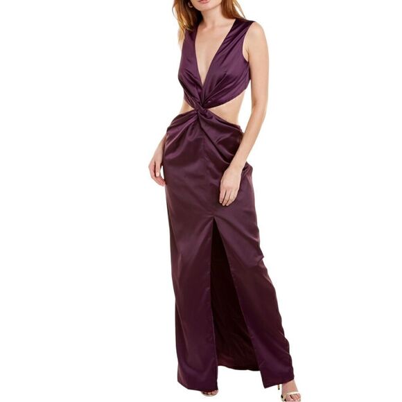 One 33 Social Badgley Mishka Cut Out Dress Gown Size 8 - Picture 11 of 11